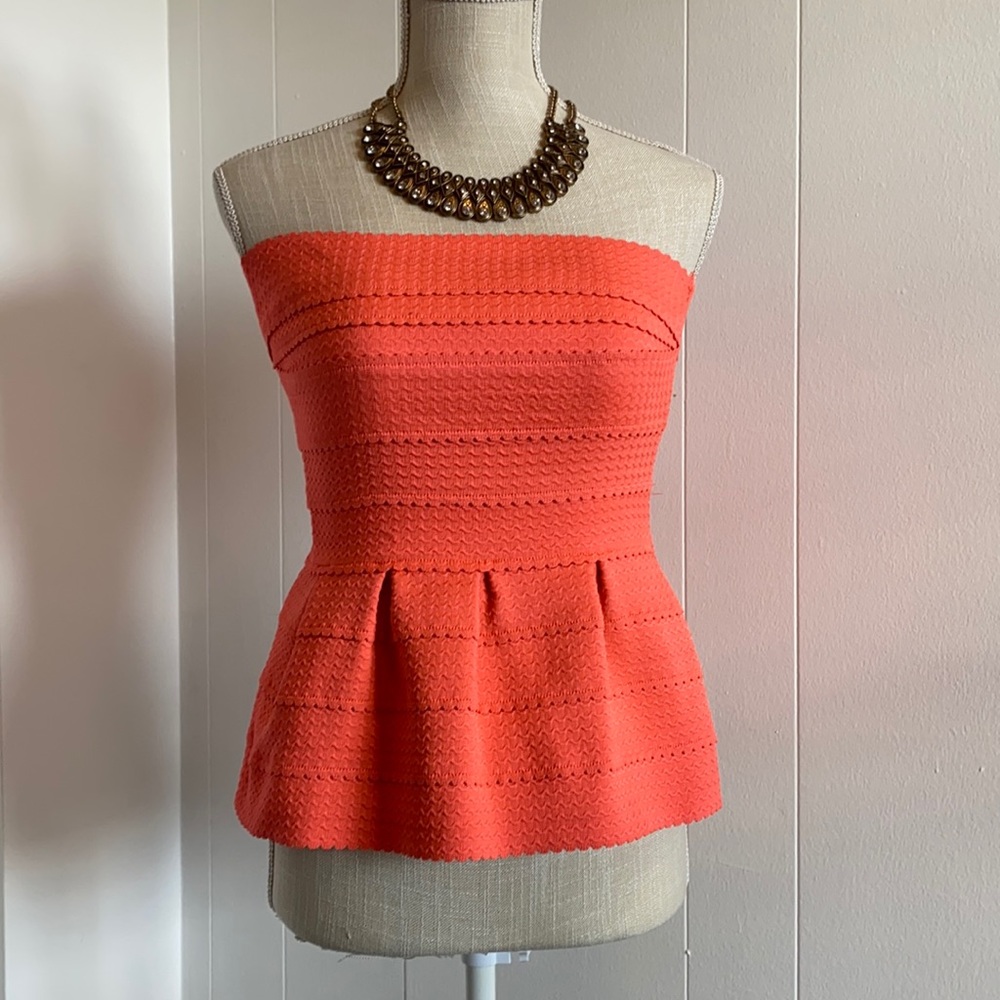 Hot pink tube top. Wild Cat size small.